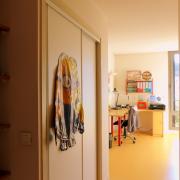 entrée d'une chambre