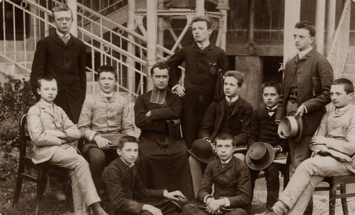 Quelques pionniers avec M. L'abbé Joseph Genevet en 1885