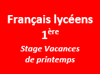 Franaais stage avril
